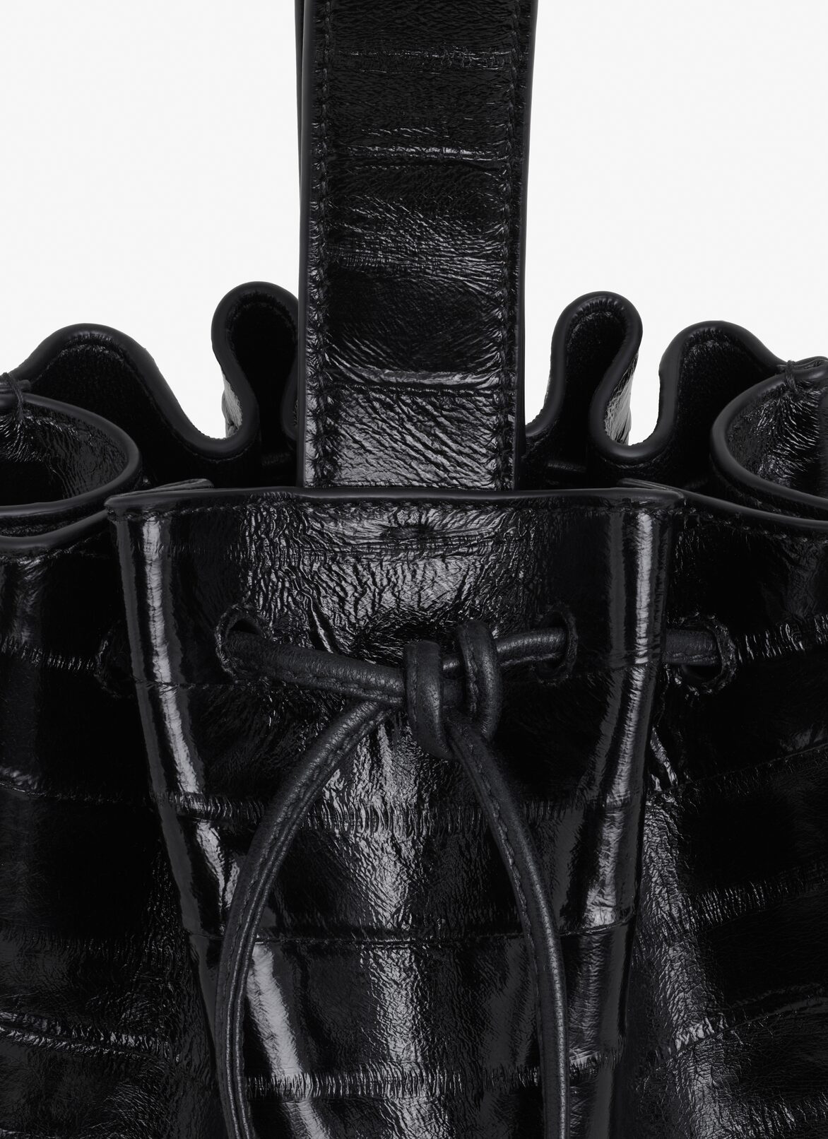 ROSE MARIE BAG IN CALFSKIN ALAÏA BLACK ROSE MARIE BAG IN CALFSKIN